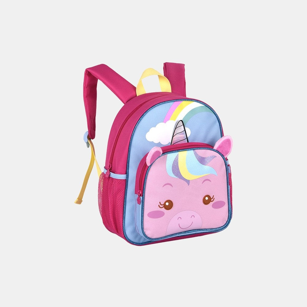 Mochila Baby Unicórnio Rosa