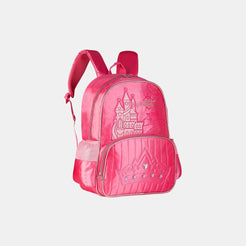 Mochila Kids Castelo com Luzes Rosa