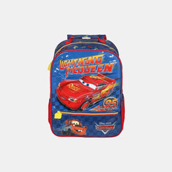 Mochila Kids Carros Relâmpago McQueen Azul